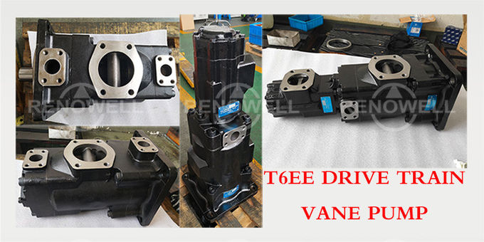 T6EE de hydraulische Pomp van de Hoge drukvin voor Industriële Toepassing